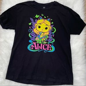 Funko Pop Alice In Wonderland Blacklight T-Shirt